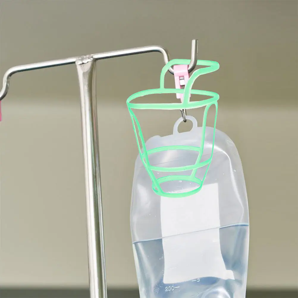 10 Pcs Drip Bottle Hanging Cover Hospital Saline Holder Infusion Grid Holders Net