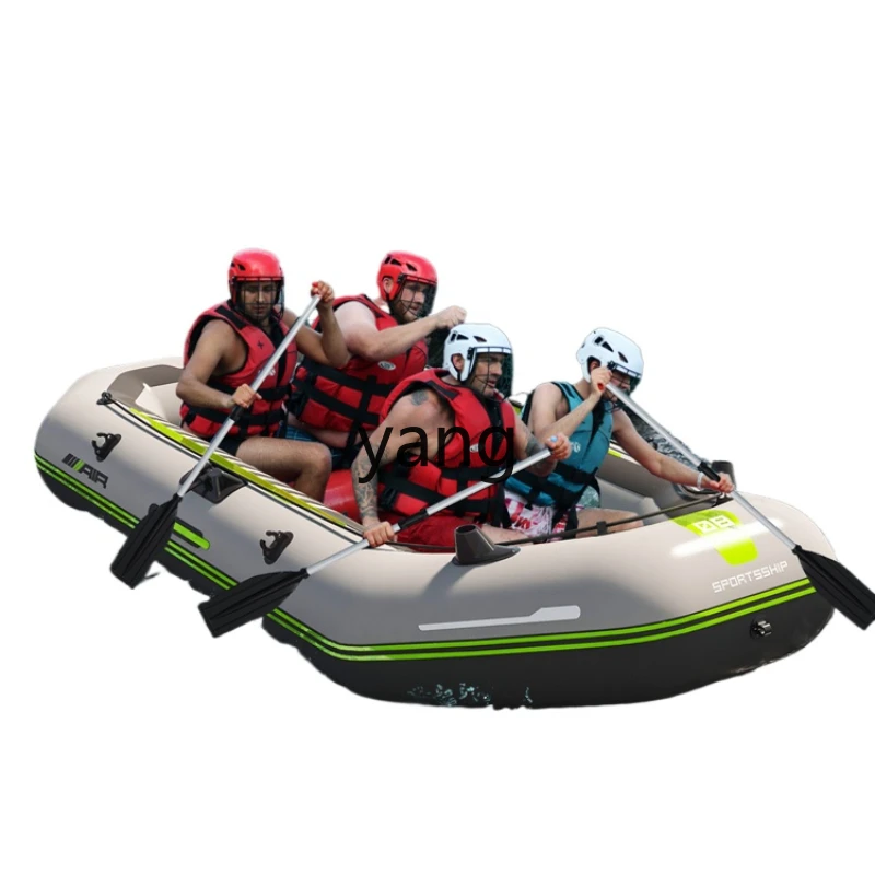 

Yjq Thickening and Wear-Resistant Kayak Inflatable Fishing Boat Hard Bottom Hovercraft Drifting Inflatable Boat Hard Boat