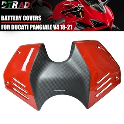 For DUCATI Panigale V4 V4S V4R 2018-2021 Carbon Fiber Battery Cover Fairing Kit Fuel Tank AirBox Covers Motorcycle Accessories