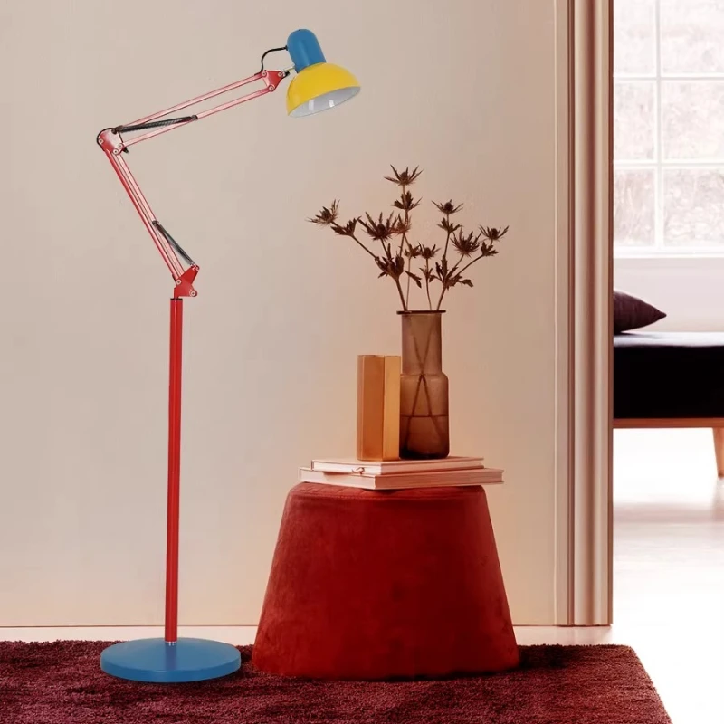 Eye Protection Floor Lamp Color Ambient Light Children's Room Living Room Bedroom Learning to Read Vertical Floor Lamp