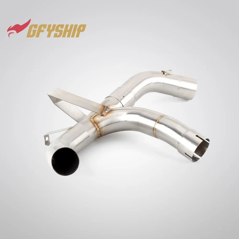 For Ducati Multistrada 1200 Enduro 2016-2019 / Multistrada 1260 Enduro 2019 2020 2021 Motorcycle Exhaust Middle Link Pipe