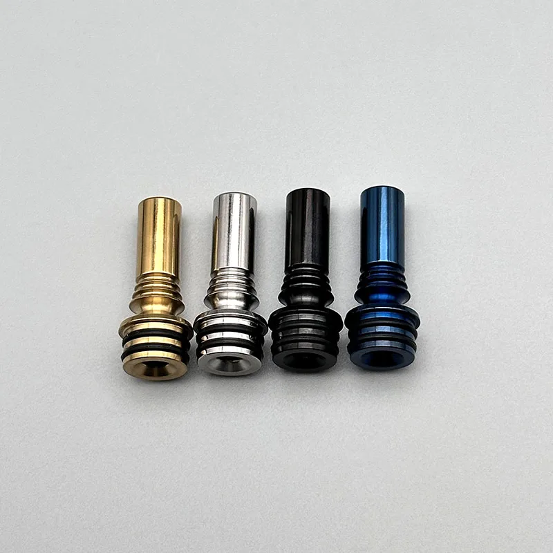 vape 510 drip tip Diplomat Lincoln 3.3mm Inner Diameter Stainless Steel Polished Mouthpiece For Dotaio RTA Tank Vape Accessories