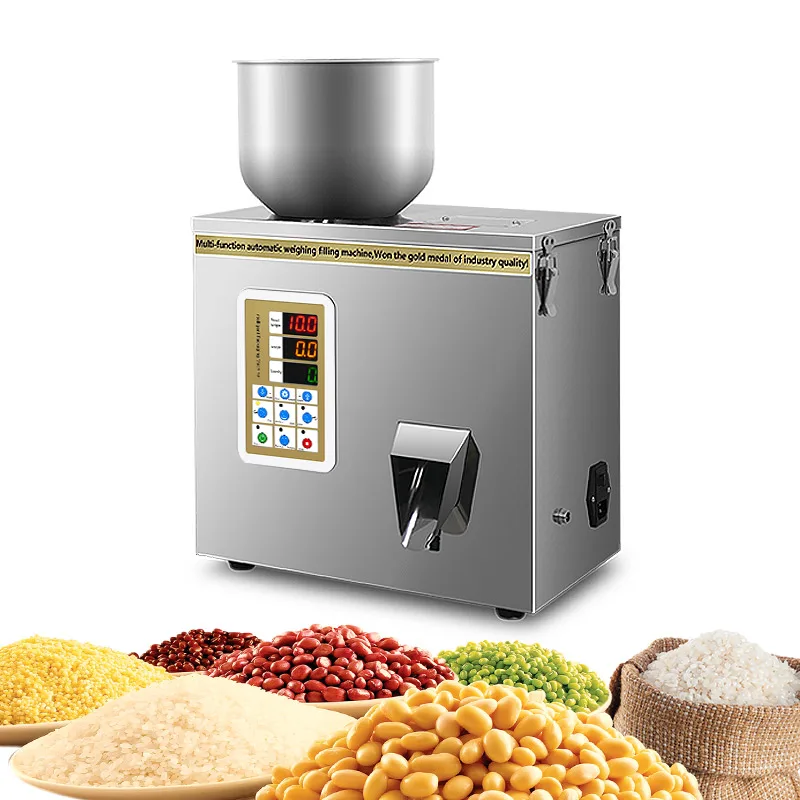 sell like hot cakesAutomatic Grain  Nuts Weighing Filling Machine for Powder Weighing Filling Machine Packing Machine Granule Fi