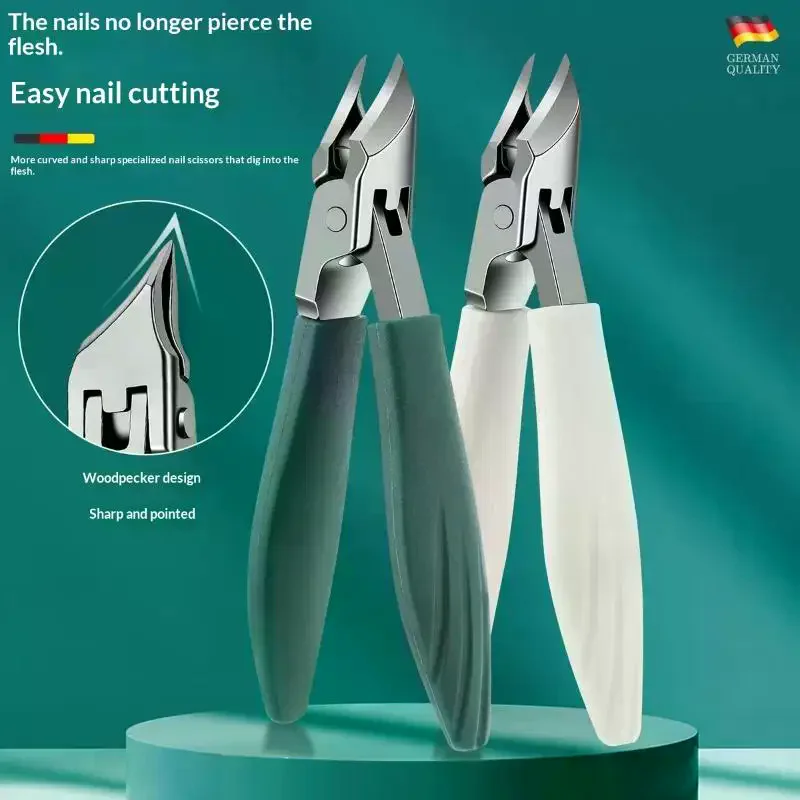 فتح مكافحة سبلاش مائل مسمار المقص تفتح بارونيشيا كليبرز المحمولة أظافر المتقلب أدوات مانيكير #3