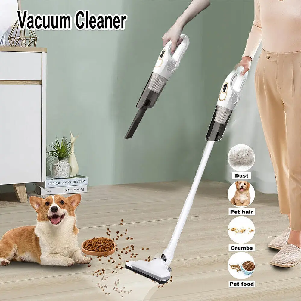 3 IN 1 Cordless Vacuum Cleaner Hoover Upright Lightweight Handheld Bagless Vac~