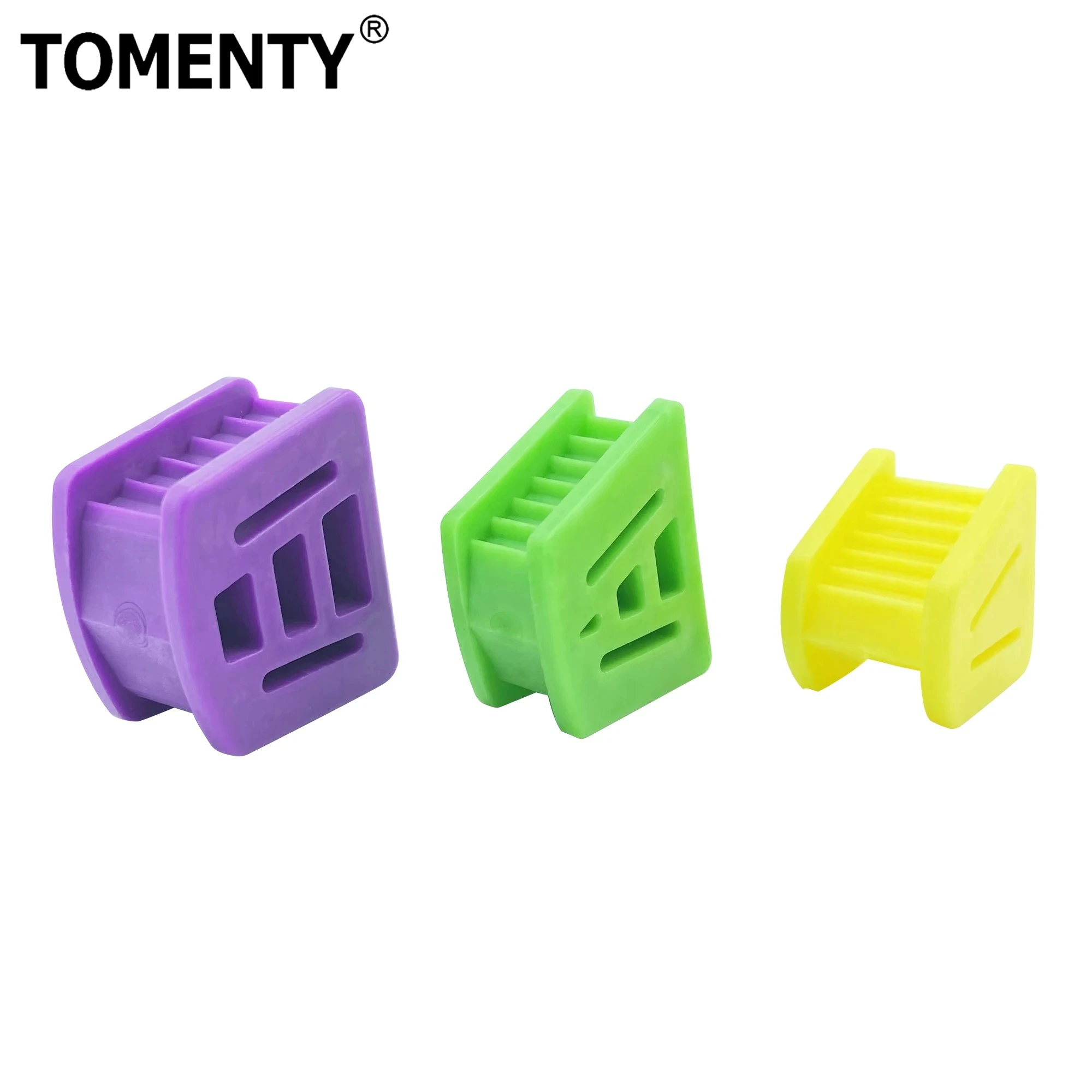 3 Sizes Dental Occlusal Pad Rubber Bite Opener Blocks Mouth Prop Large Medium Small Orthodontic Supplies Dentistry Tools