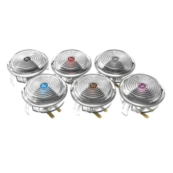 6pcs Arcade 30mm Mechanical Clear Button Clear Punk Workshop MechanicalButton Kailh Box Silent Switches Cherry MX Switches Built