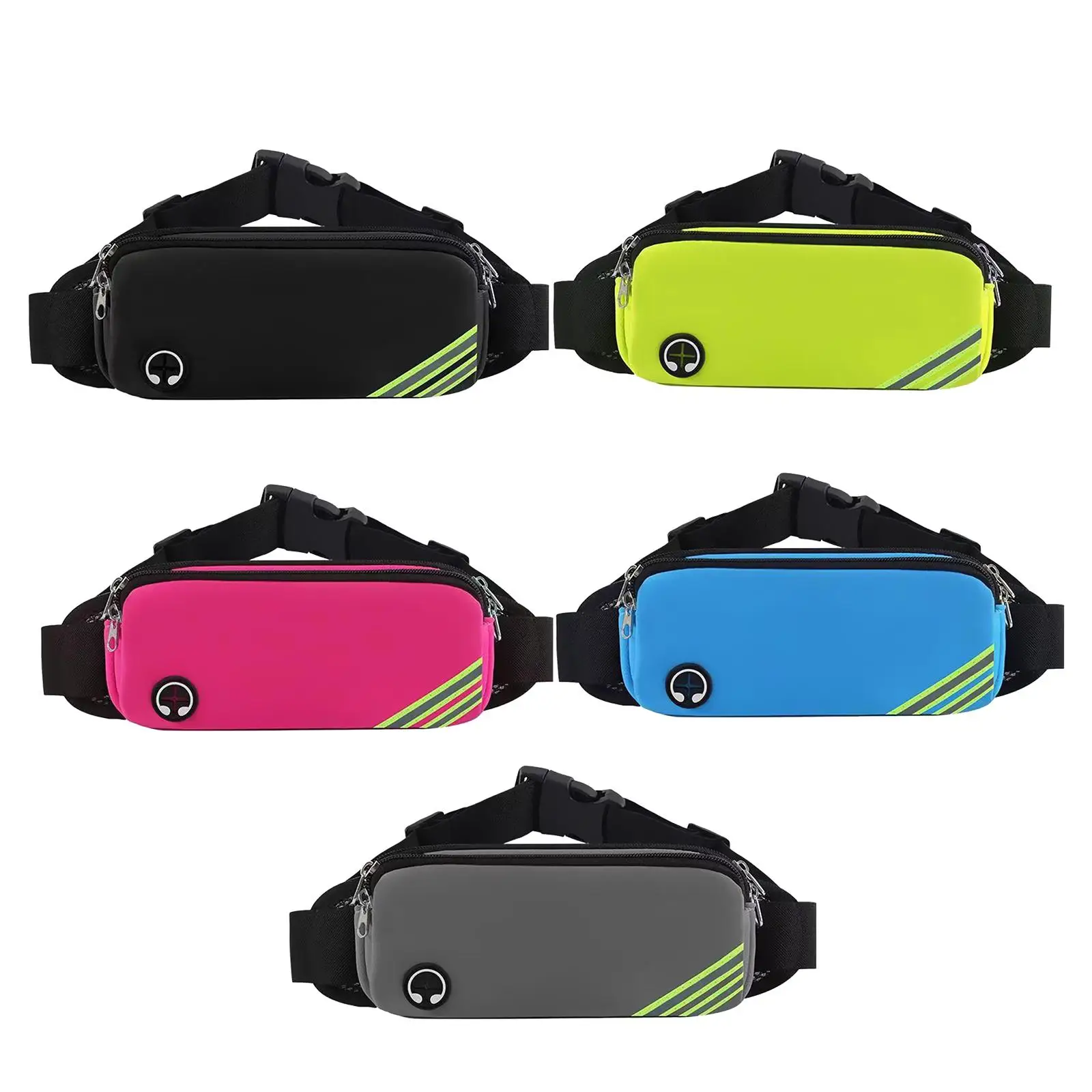 Sport Waist Waterproof Phone Holder Small Hip Bags for Running Traveling Trekking Fishing Outdoor