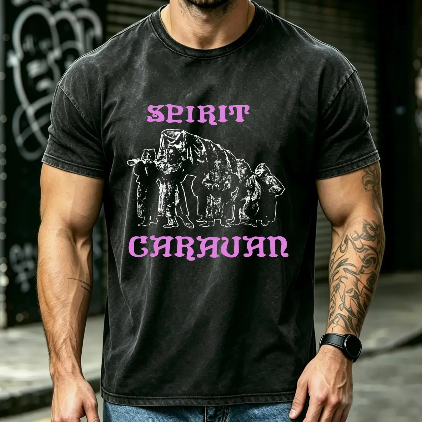 washed T Shirt Spirit Caravan Vintage WINO WEINRICH THE OBSESSED SAINT VITUS long or short sleeves vintage Washed