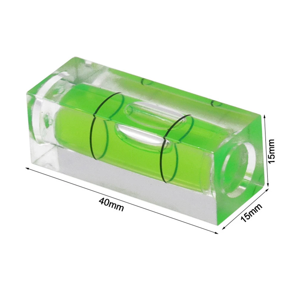 4Pcs High-precision Horizontal Bubble Bead Type Spirit- Level Mechanical Strip Horizontal Bubble Level Bubble Spirit- Level