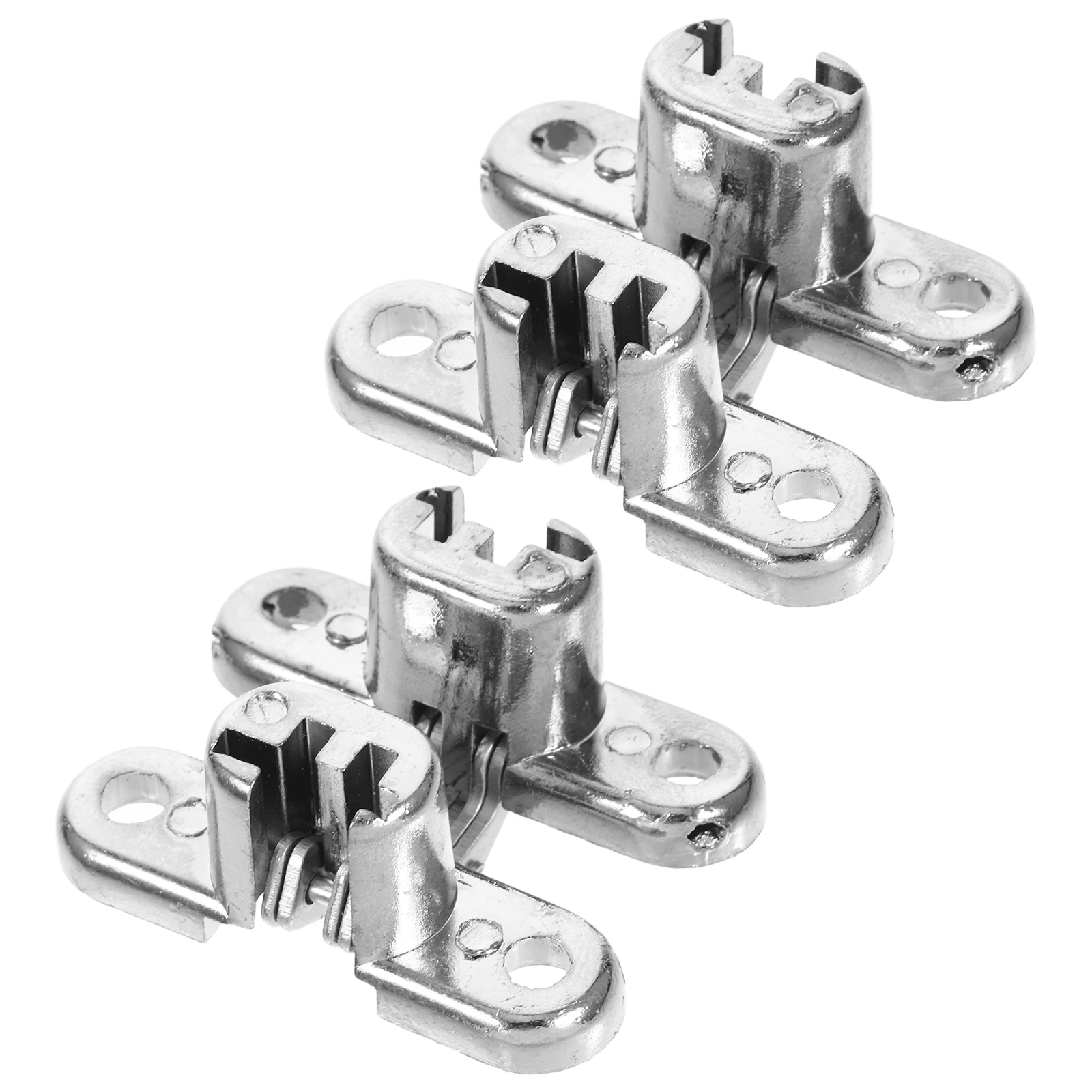 

2pcs Cross Zinc Alloy Hidden Doors Replacement Small Metal Cabinet Windows Small Metal Hinges Hardware Furniture