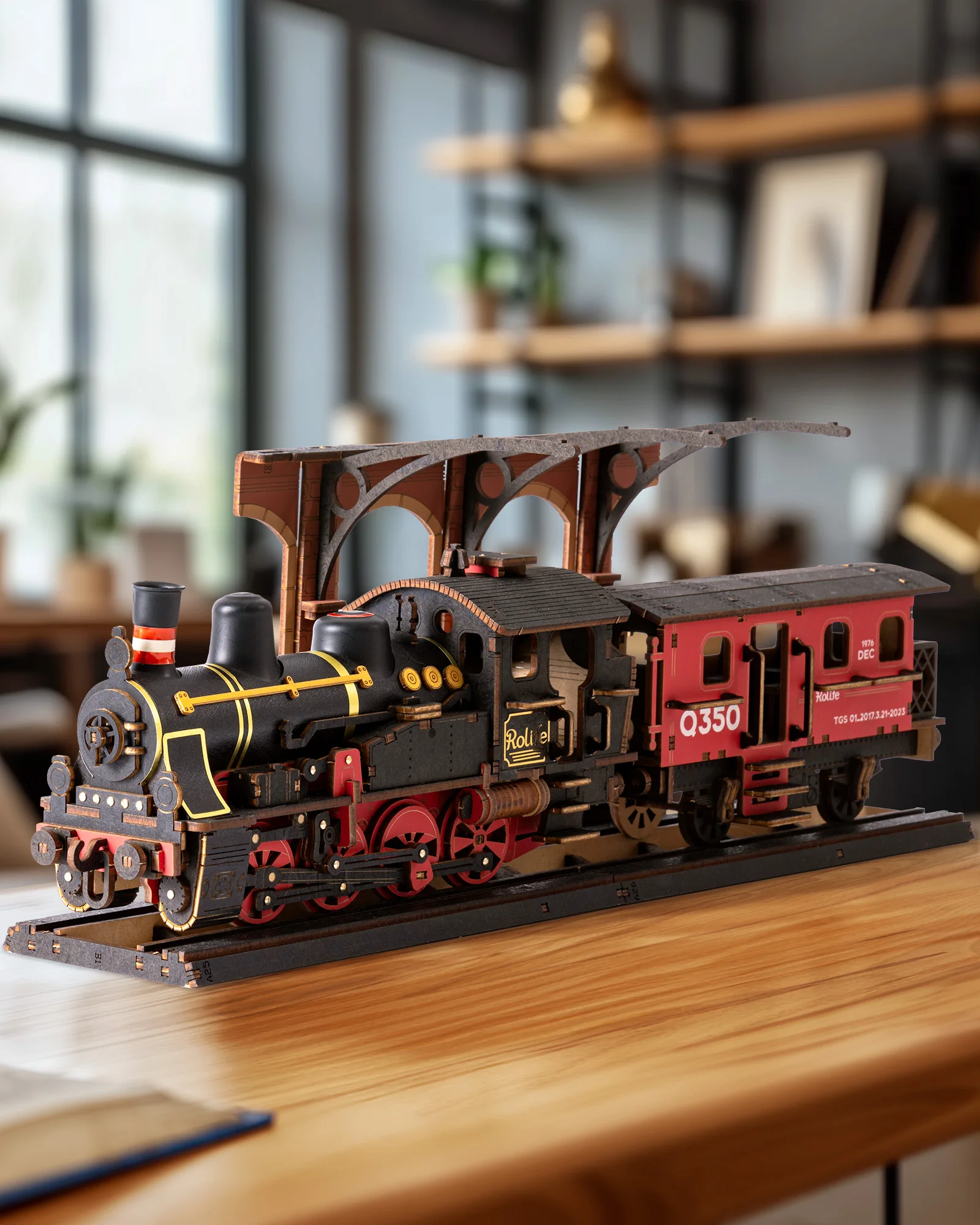 Robotime Kits de modelos de tr - Model Kit Locomotive reseña y precio