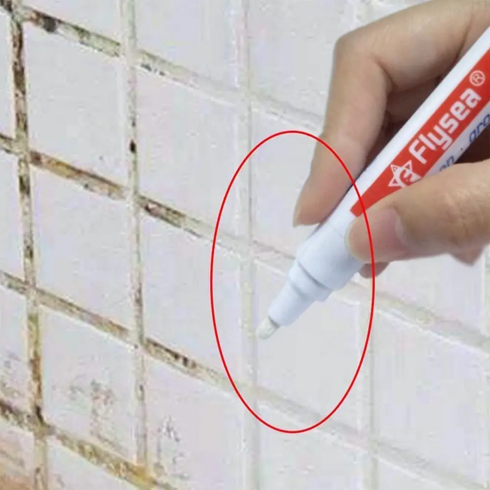 Kitchen Gap Instant Repair Tile Repair Pen Anti-Mould Cleaner Ceramic Tile Seam Gap Filler Waterproof Board Marker Home