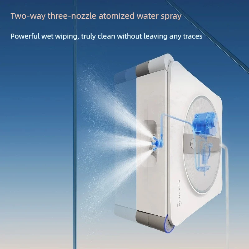ECOVACS W2S PLUS Window Cleaning Robot Multi functional Automatic Electric Window Glass Cleaner Smart Cleaning Machine
