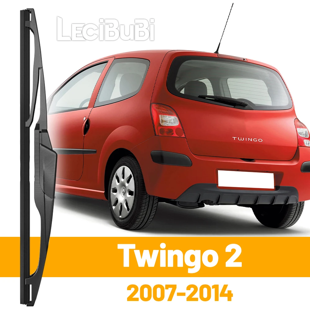 For Renault Twingo 2 2007-2014 2008 2009 2010 2011 Rear Windshield Windscreen Wiper Blade Tailgate Window Wipers Accessories