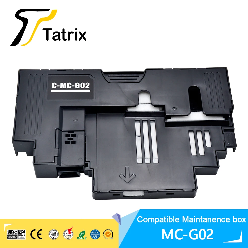 For Canon MC-G02 maintanence box for Canon G1420/G2420/G2460/G3420/G3460 G1520/G2520/G2560/G3520/G3560 G2010 2160 Waste ink tank