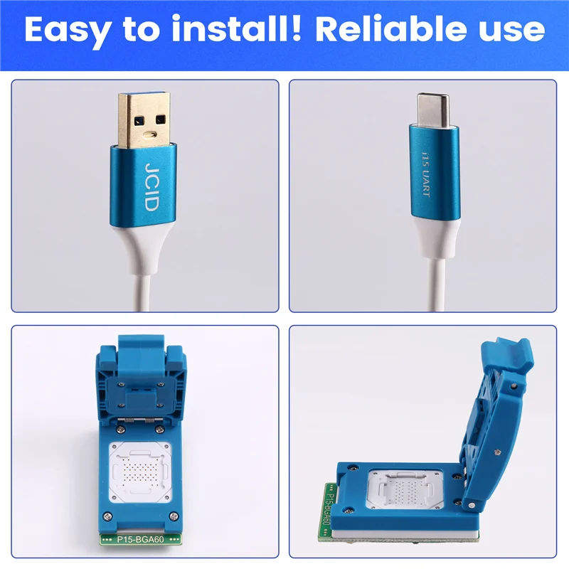 ABSY For Iphone 8/8P/X/XR/XS/MAX/15 Pro Programmer P15 Hard Disk Module For NAND SYSCFG Data Modification Write Tool 60