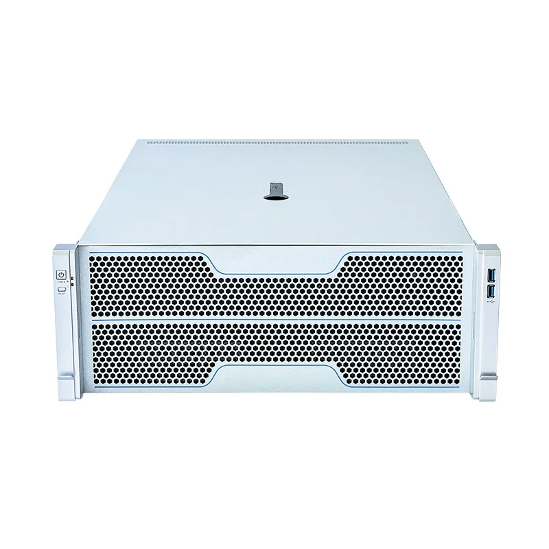 4U Rackmount 530mm Depth AI Server Chassis for DeepSeek Deep Learning Surveillance Storage GPU Case
