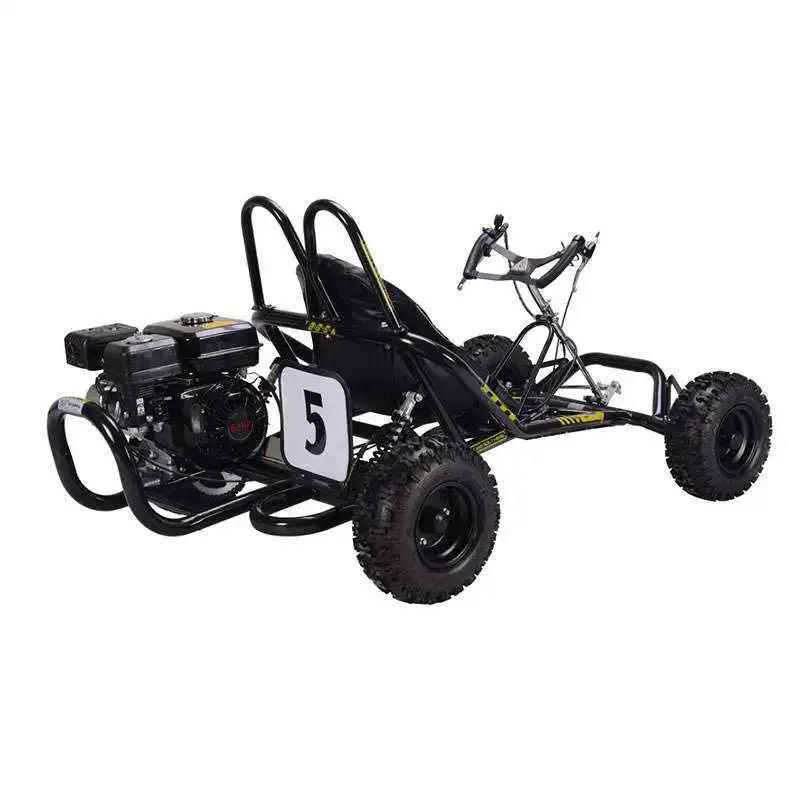 High Performance Gas 4-Stroke 212CC Racing Off-Road Go-Kart 60km/h Max Speed 110kg Load Capacity Outdoor