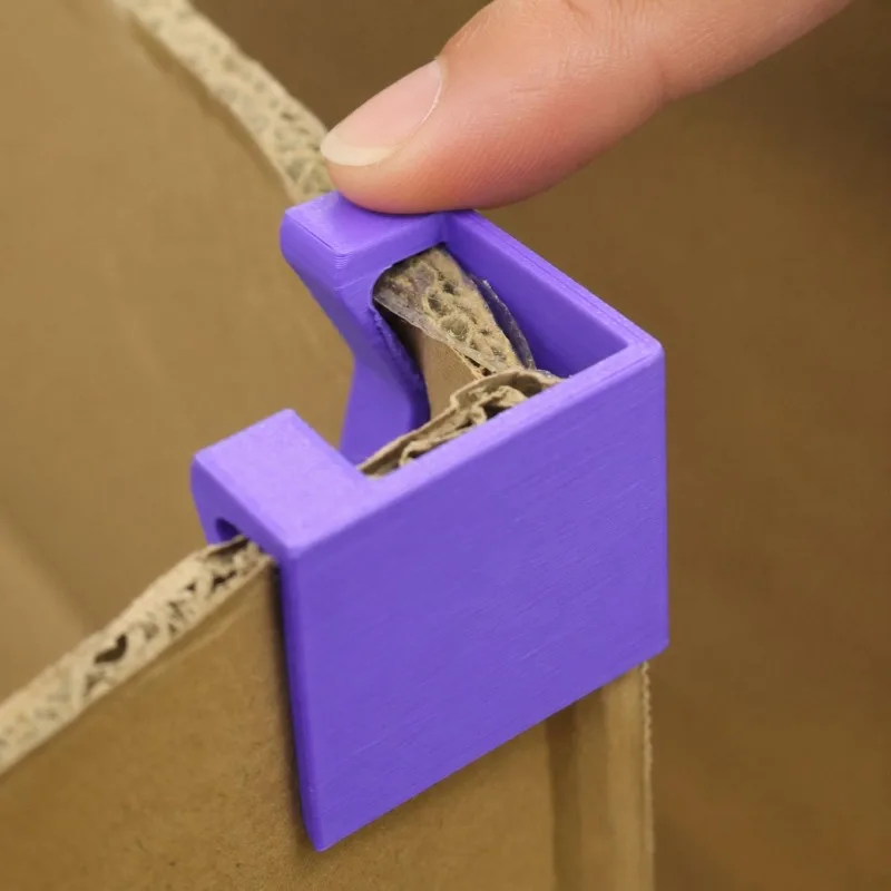 90 Degree Right Angle Plastic Corner Clips, Reusable Fixed Position Clamps for Carton Packaging & DIY Handmade Box Craft Tools