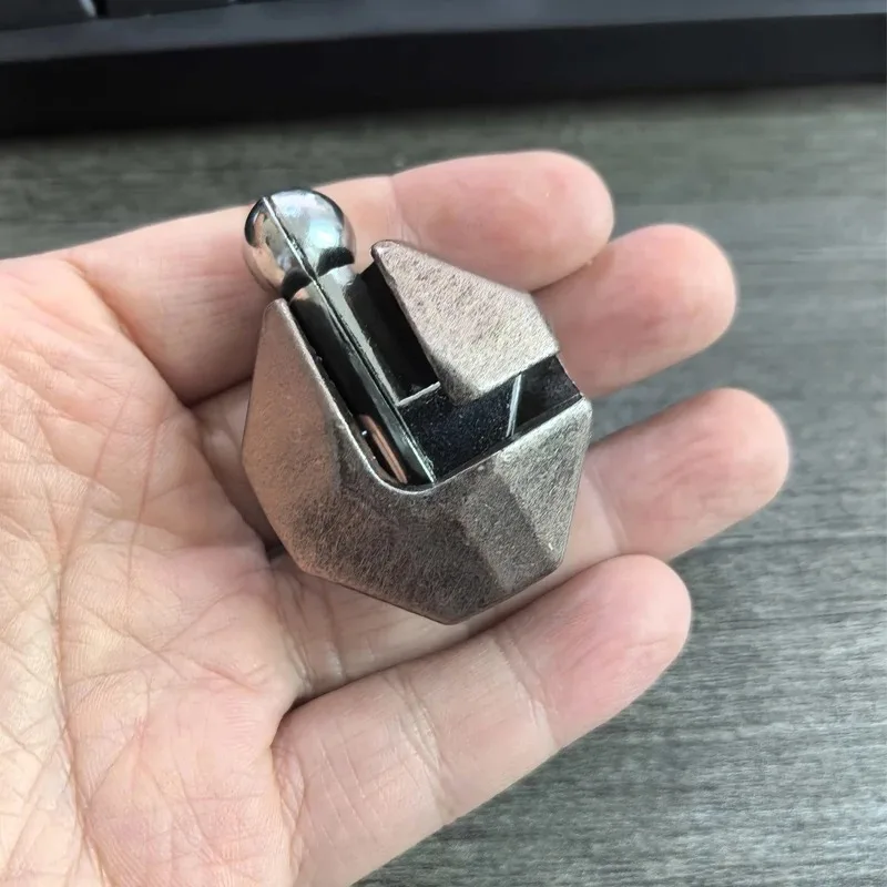 Grenade Shaped Brain Unlock Puzzle Toy 3D Interlocking Logic Disentanglement Game Stress Relief Fidget Gadget Improve Spatial