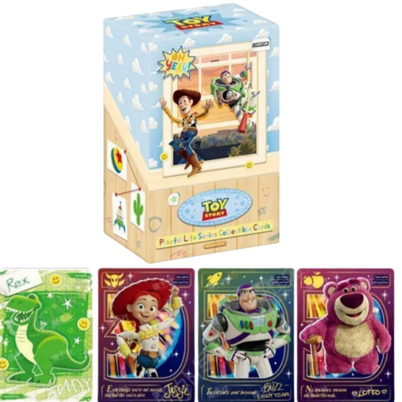 

Genuine Toy Story Card 30th Anniversary Pixar Animation Woody Space Sheriff Collection Cards Gifts Toys Original Box