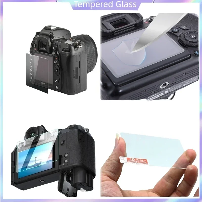 For Canon EOSRP M6II M6 M50 M100, Dust Repellent, 9H Strong Glass Protector.
