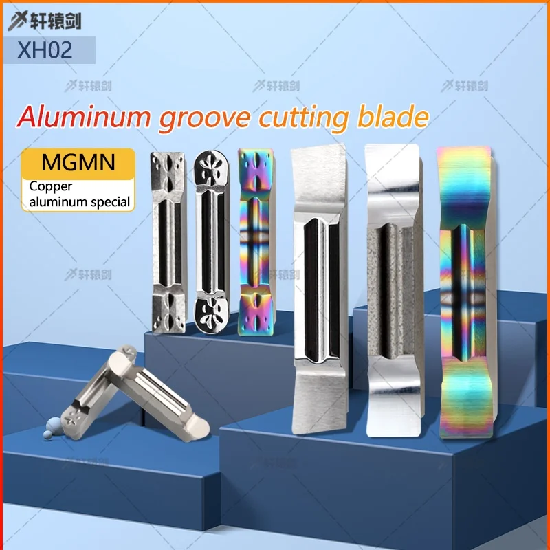 Grooving Insert Hard Alloy MGMN/MGGN/MRMN150R/200R/250R/300R/400R/500R/150/200/250/300/400/500/600-8/15/JM/G/M CNC Lathe Tools
