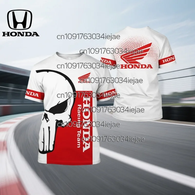 

Honda 2026, летняя новая мужская мотоциклетная майка с 3D принтом, спортивная футболка для езды на мотоцикле, впитывающий пот, быстросохнущий топ