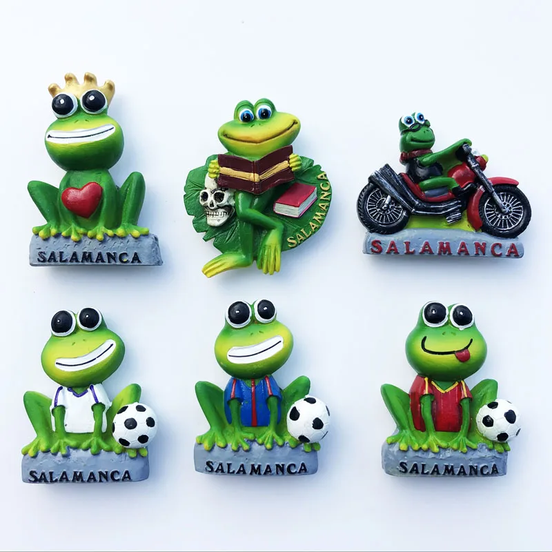 Frog Legend Creative Tourism Commemorative Craft Refrigerator Stickers in Salamanca Province, Spain