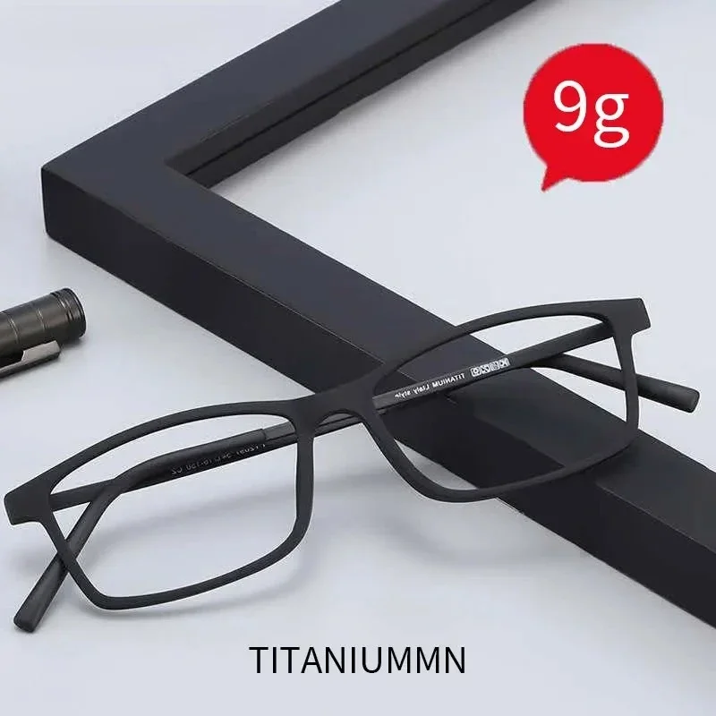 

Очки OLLYMURS Ultra TR90, женские, в стиле ретро, квадратные, из титанового сплава, легкие, удобные, с диоптриями, мужская оправа для очков 2097