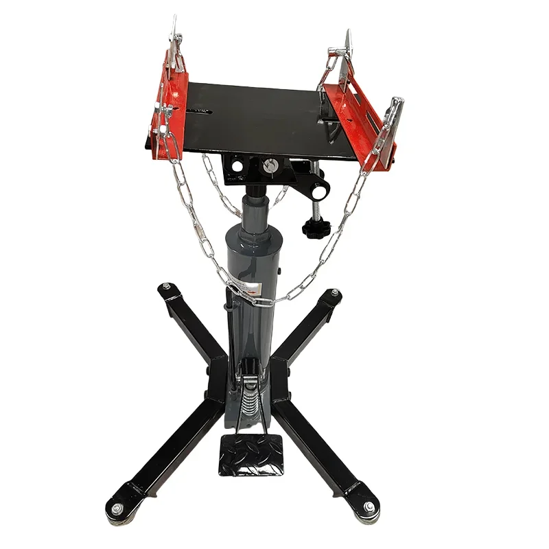 Heawy 0.5T Hydraulic Steel Telescopic Foot Pedal Floor Gear Box Hot Selling Steel Transmission Jack For Trucks