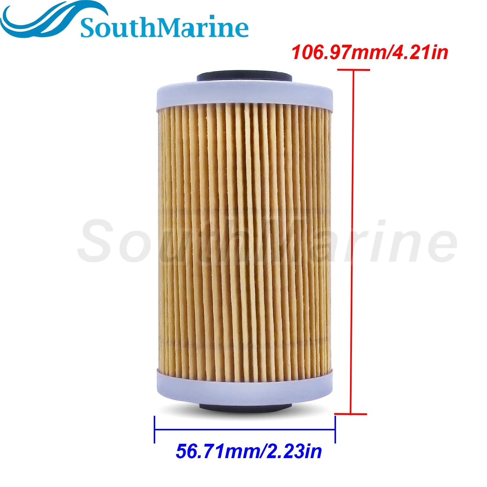 Oil Filter 420956744 420956741 711956741 for Sea-Doo Bombardier John Deere RXP RXT GTX 300 130-260HP Motor Watercraft Jet Boat