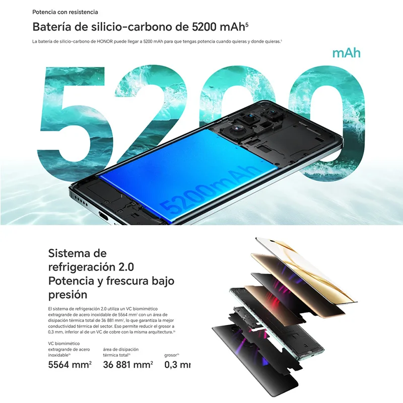 HONOR 200 Pro 5G Smartfony, aparat Snapdragon 8s Gen 3.50 MP, ładowanie 100 W, ładowanie bezprzewodowe, 5200 mAh, wersja globalna