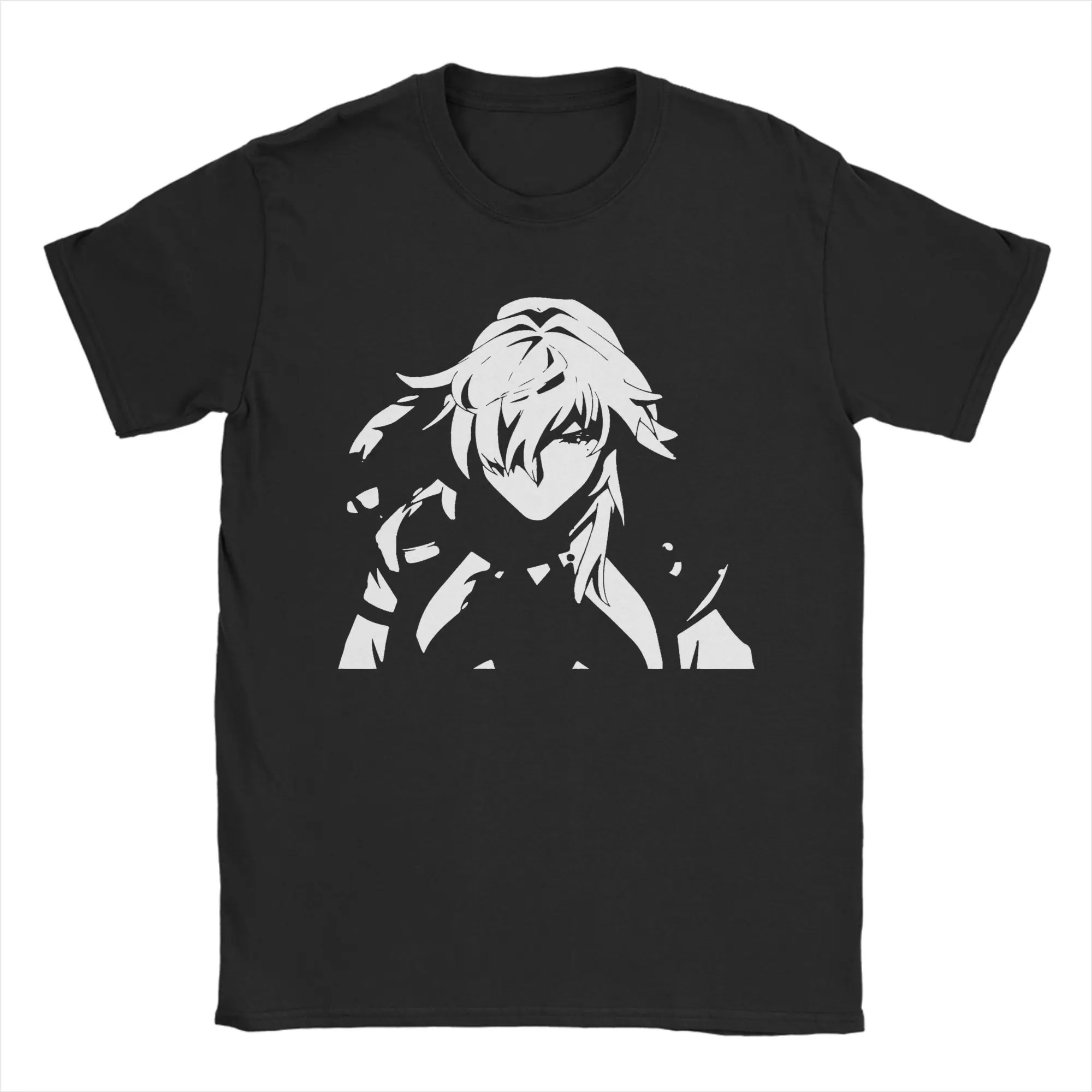 Hankai Rail Star Jing Yuan T Shirts Men Cotton Funny T-Shirts Crew Neck  Tees Short Sleeve Clothes Summer