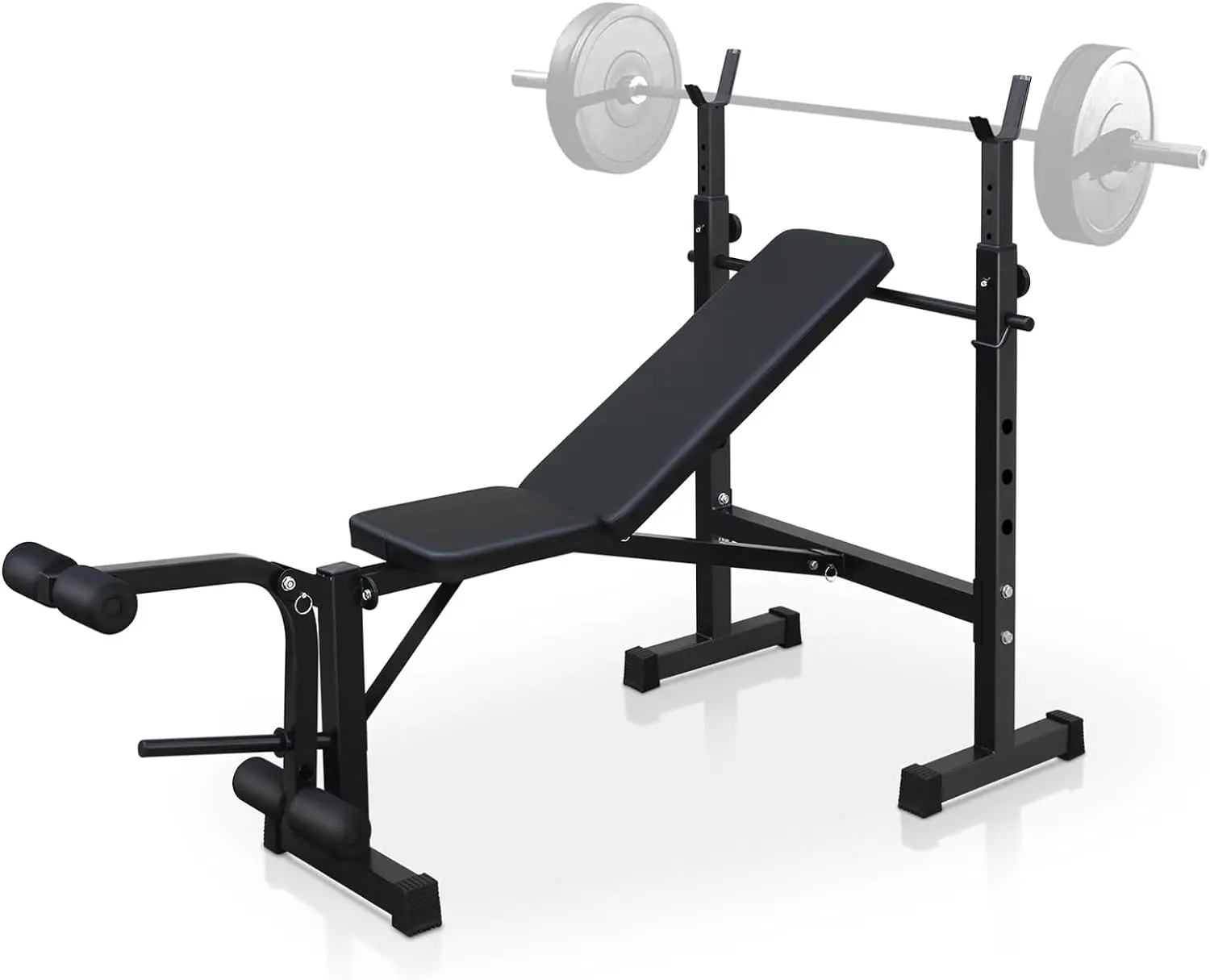 td-Weight Bench, Gym Reclining Workout Benches with Leg Extension,  Multi-Function Fitness Exercise Equipment*