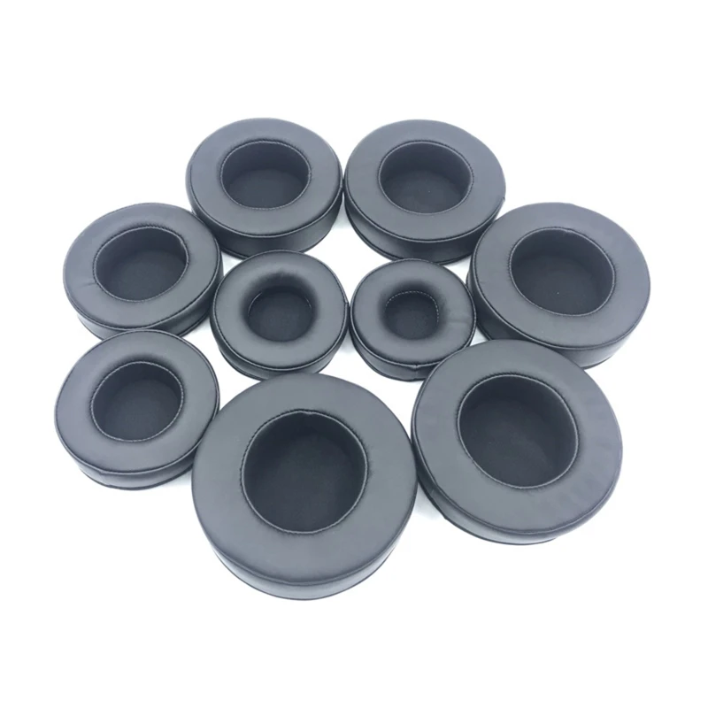 Earphone Cover Ear Pads Headphone Cushion Earmuffs 65mm 70mm 75mm 80mm 85mm 90mm 95mm 100mm 105mm 110mm 1 Pair