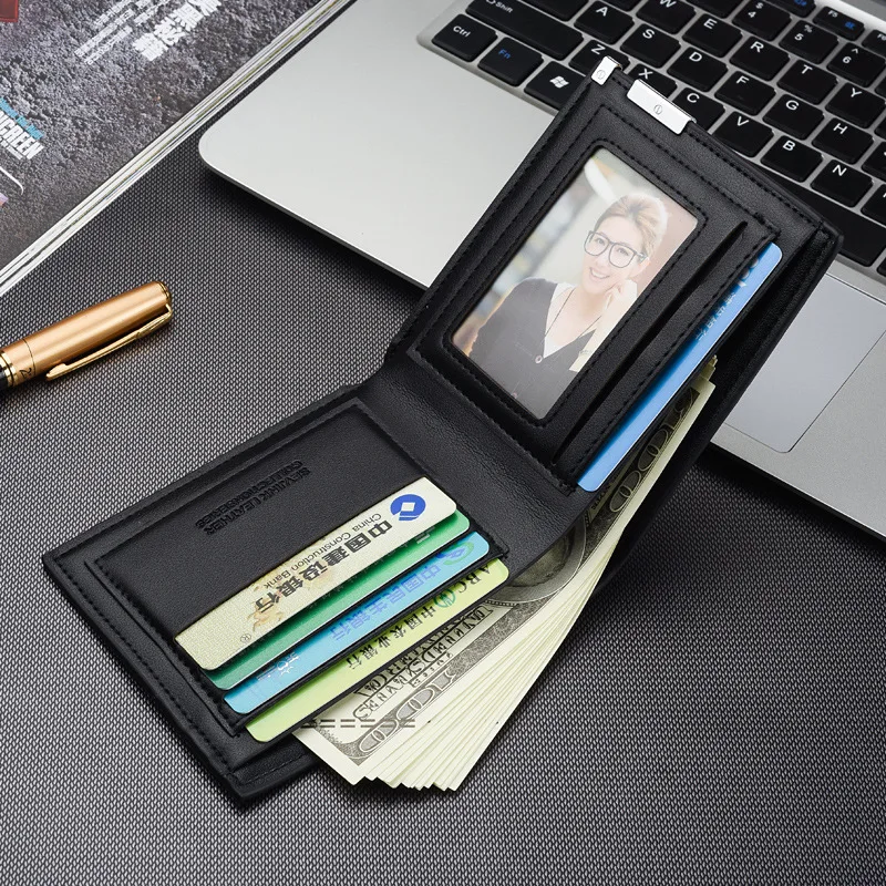 1pcs Car Logo Wallet Men Leather Driver Licence Holder Key Card Bag For Honda Mugen Jazz Insight Freed Fit CRV Civic Accord City