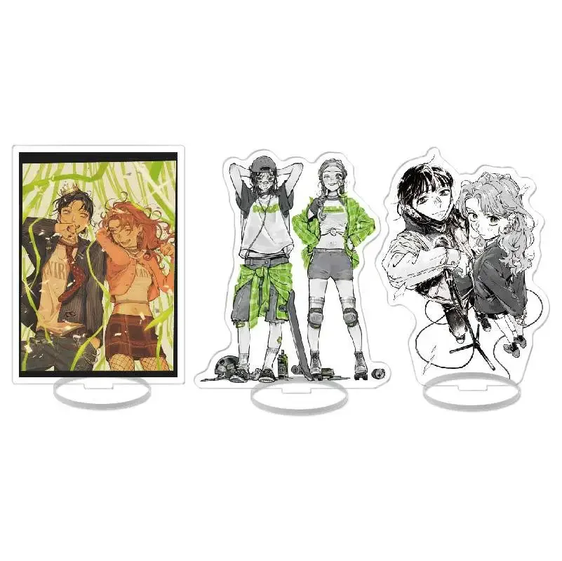 

Japanese Anime "care about the person is not a boy" Koga Beauty Around the Acrylic Big Standing Card Player do a gift