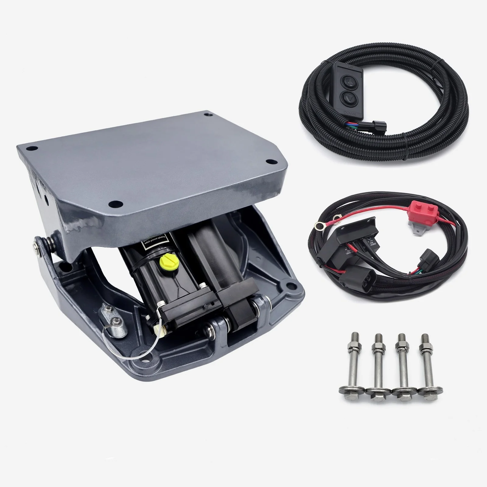 

90HP Elevation Hydraulic Lifting Plate Extravehicular Engine Propeller Aluminum Alloy Angle Lifting Bracket