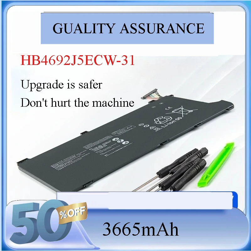 HB4692J5ECW-31 Laptop Battery For Huawei MateBook D 15 (2020) 15-53010TUY BohL-WDQ9HN BoB-WAH9P HNL-WFP9 HNL-WFQ9 42WH