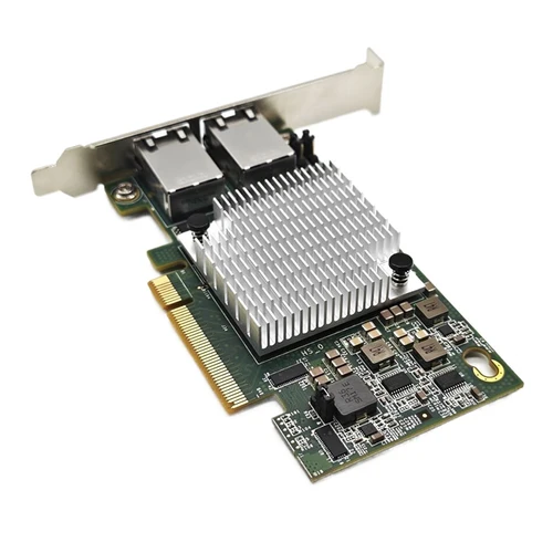 Imagen 2 del producto Tarjeta Ethernet de doble puerto 10G X540-T2 PCIE-X8 X16 adaptador de extensión Nework compatible con Synology NAS y otros