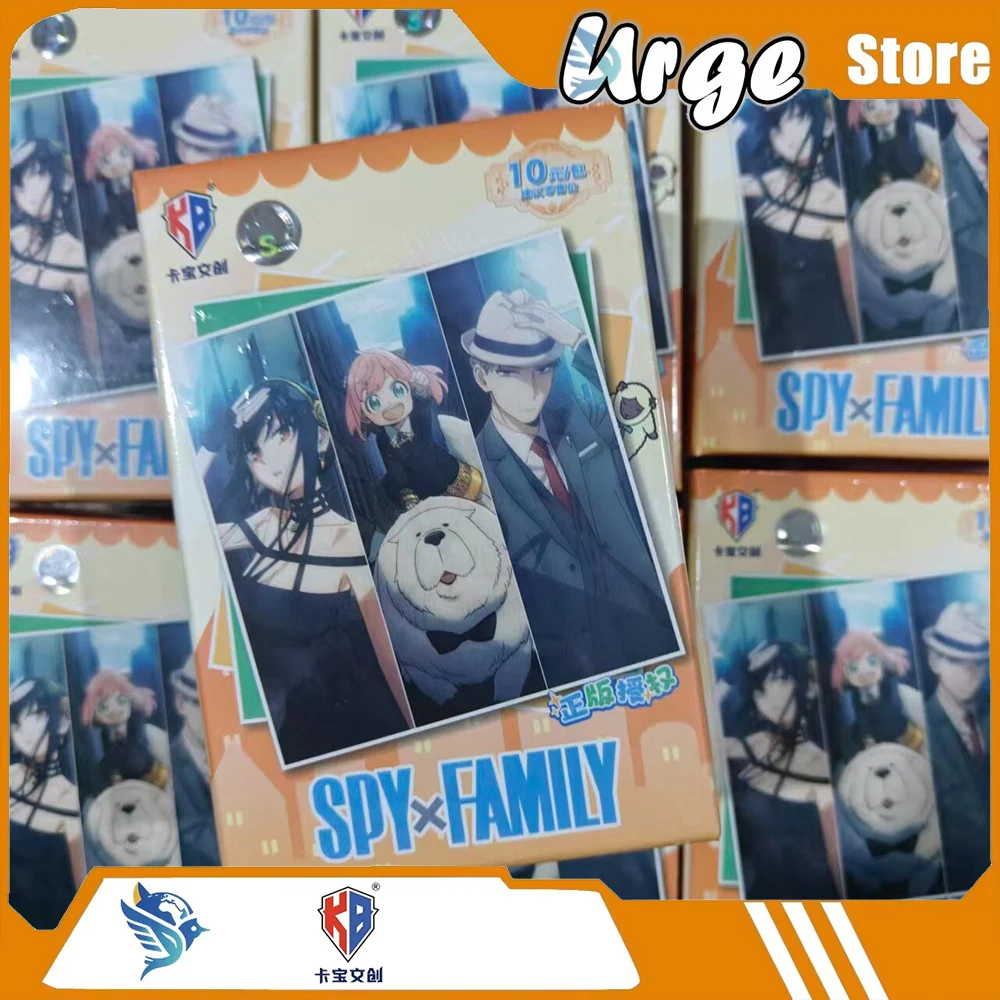 Image of KaBao Creative Cards SPY×FAMILY Serie Premium-Sammelkarten V10: Anya Blind Box – Anime & Mystery Geburtstagsgeschenk für Mädchen