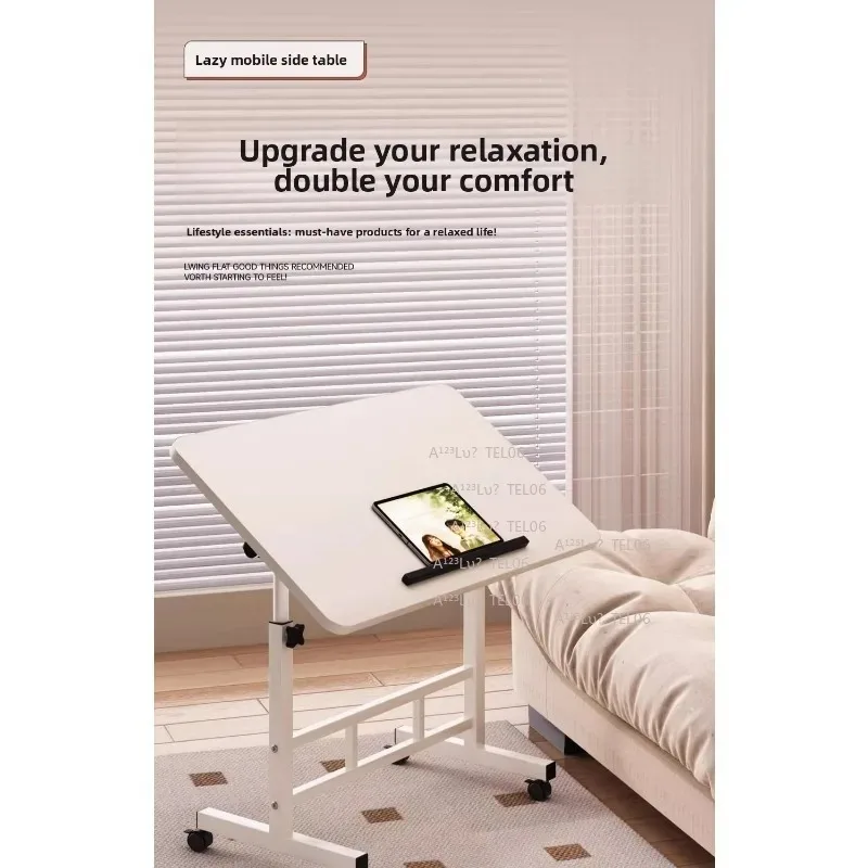 Movable Lifting and Folding Student Home Desk, Multi-Scene Suitable Dormitory Lazy Computer Desk