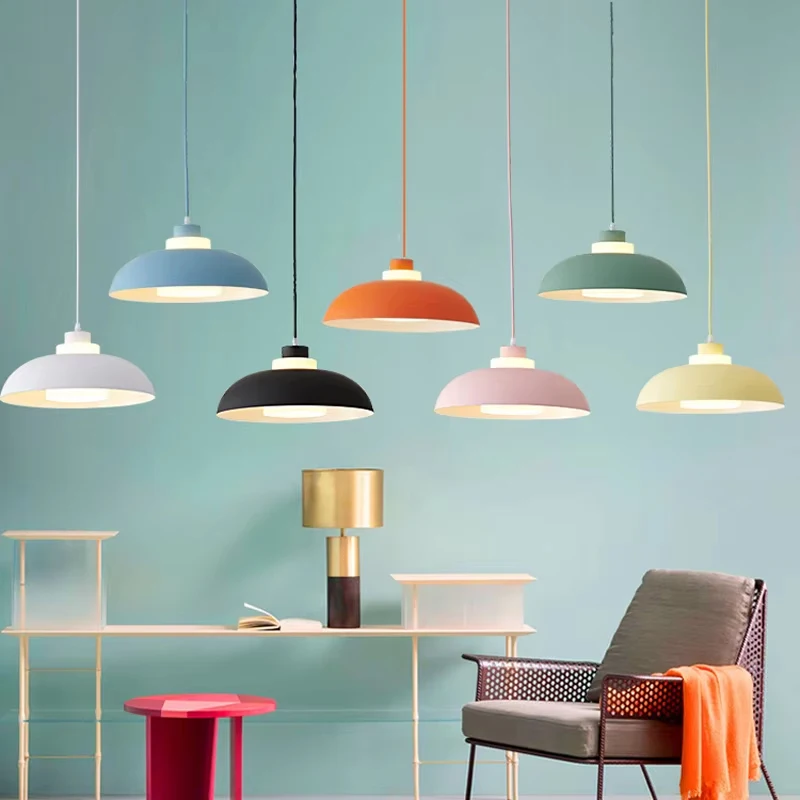 

Nordic LED Pendant Lights Dining Room Bedroom Glass Ball Chandelier Restaurant Decor Bedside Black Hanging Lamp Kitchen Fixtures