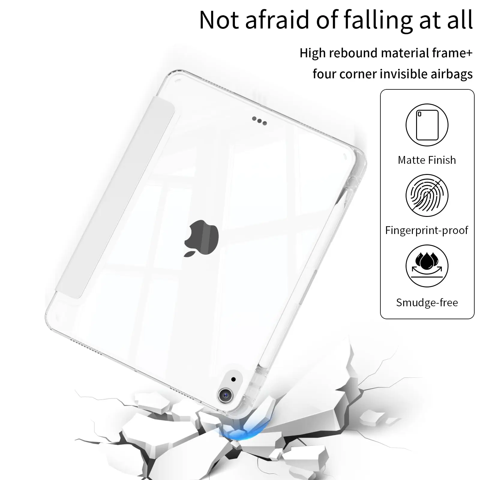 Für Apple iPad mini Pro Air 2 3 4 5 6 7 8 9 10 Tablet-Hülle für iPad 8.3 9.7 10.2 10.5 10.9 11 12.9 13 10. 11. Generation Smart Cover – Detail 5