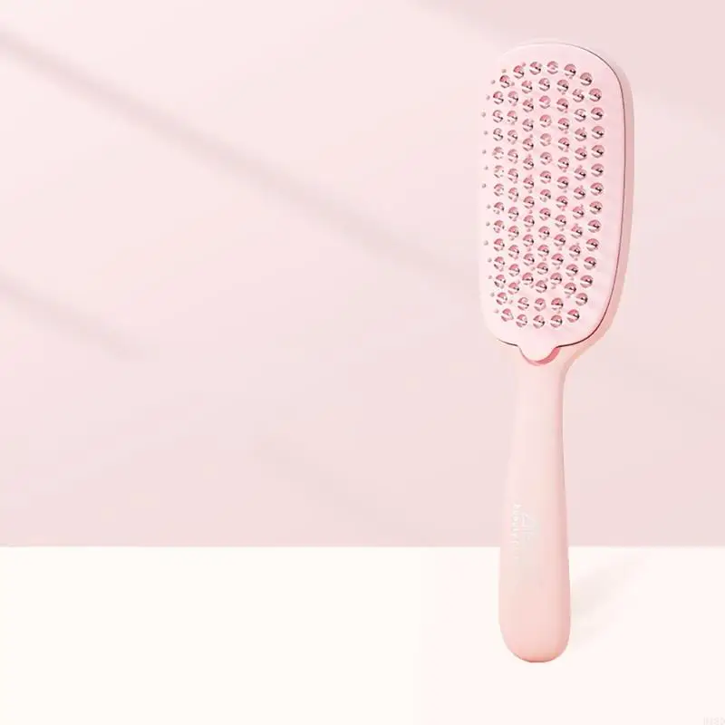 918D Rambut portabel pijat pijat untuk gaya detangler rambut basah dan kering gaya kuas detangler