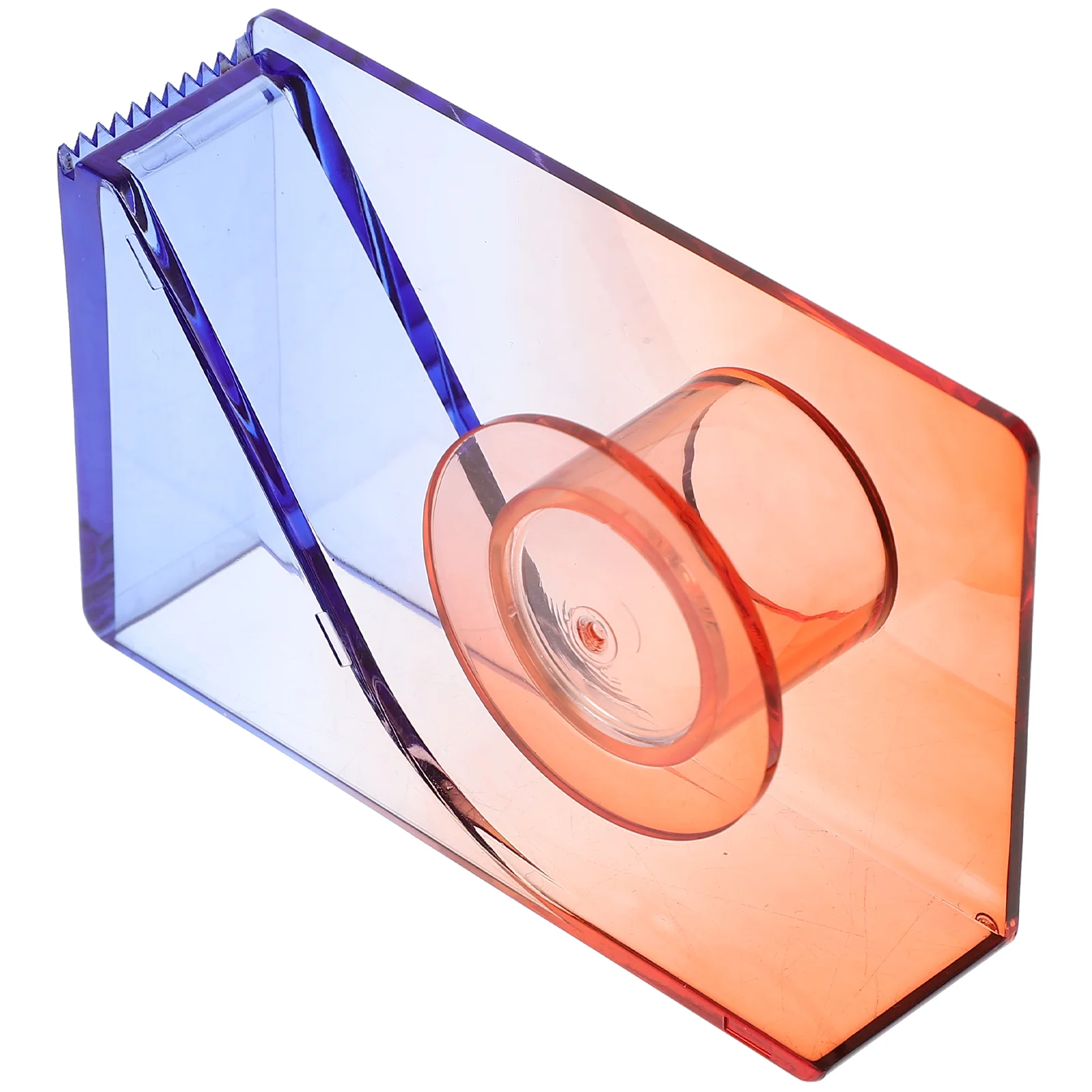 그라데이션 컬러 작은 테이프 거치대, 미니 데스크탑 사무실 기계 포장, 어린이 스티커, Pp 와시, 빨강 및 파랑