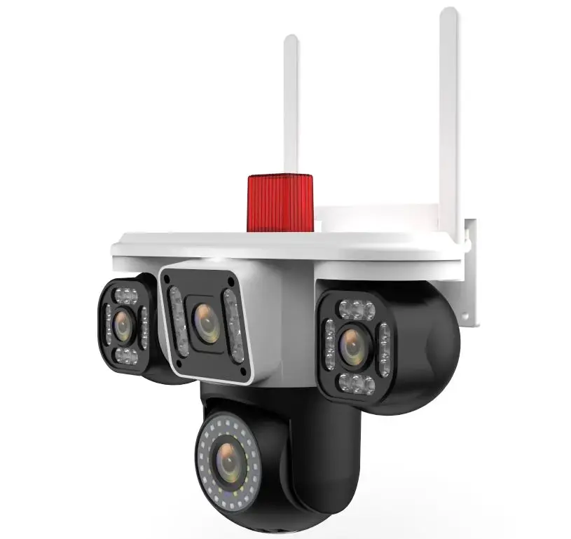 6MP Yoosee APP 3 Lens Full Color Wireless PTZ IP Dome Camera AI Humanoid Detection Home Security CCTV Monitor