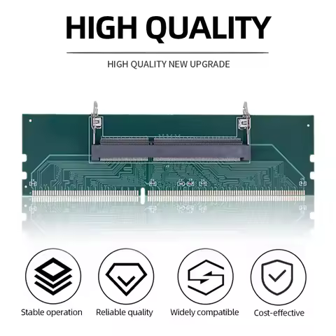 DDR3 DDR4 SO-DIMM To PC DIMM Card Laptop To Desktop Memory Adapter Cards Memory RAM Connector Notebook To PC Computer Converter